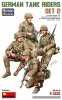 MiniArt 53024 GERMAN TANK RIDERS SET 2. RESIN HEADS 1/35